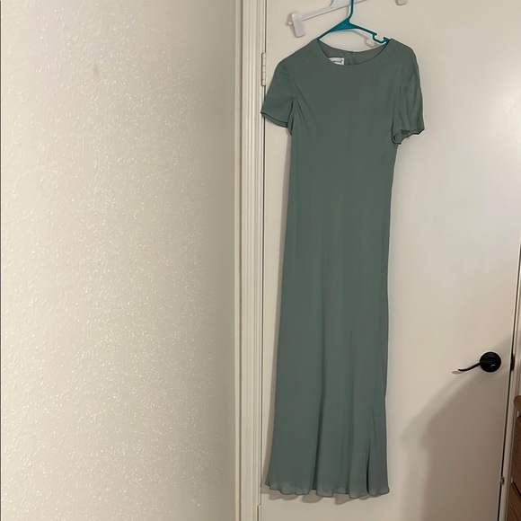 Mint Green Sheath Dress - Picture 1 of 7
